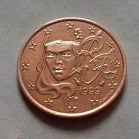 1 евроцент, Франция 1999 г.