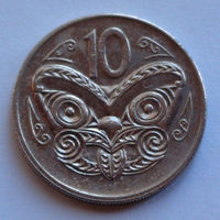 Новая Зеландия 10 центов. 1978