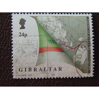 Гибралтар 1992 г. Парусный спорт.