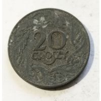 20 грошей 1923 цинк