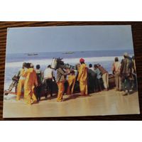 Мавритания. Рыбаки. Чистая. До 1994 года