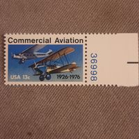 США 1976. 50 летие коммерческой авиации США. Полная серия