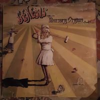 GENESIS - 1974 - NURSERY CRYME (USA) LP, PINK SCROLL