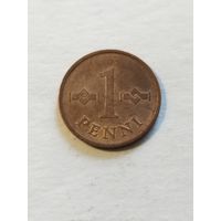 Финляндия 1 пенни 1969