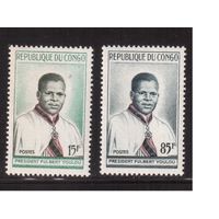 Конго-1960,(Мих.4-5)  **  , Личности, Президент