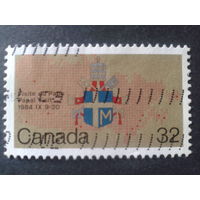 Канада 1984 герб Папы Иоанна-Павла 2