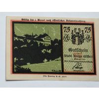 Германия, Нотгельд Berga 75 Пфеннигов 1921 --213