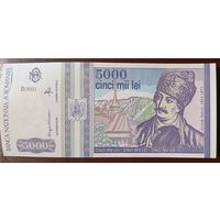 5000 лей 1993 года - Румыния - UNC