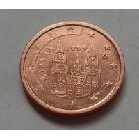 2 евроцента, Испания 1999 г.