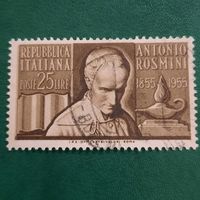 Италия 1955. 100 летие Antonio Rosmini