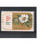 США-1969, (Мих.989) , гаш. , Флора, Цветы,