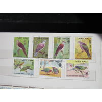 Марки - Вьетнам, 1980, фауна,  птицы