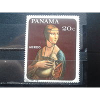 Панама 1967 Леонардо да Винчи Дама с горностаем