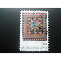 Финляндия 1982 прикладное искусство, ткачество