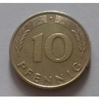 10 пфеннигов, Германия 1976 F