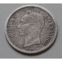 Венесуэла 1/4 боливара 1948 года