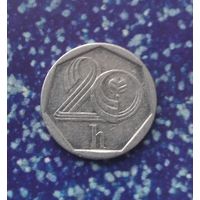 20 геллеров 1993 года Чехия.