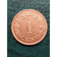 Мальта 1 цент 1975 года