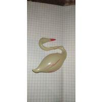 Редкая елочная игрушка царевна Лебедь в образе Лебедя С 1 рубоя 3 дня