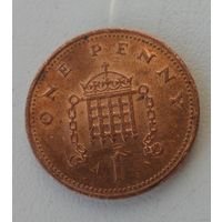 1 пенни Великобритания 2002 г.в.