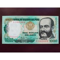 Перу 1000 солей 1981 UNC