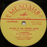 Дан Спатару, Лариса Мондрус - Музыка из кинофильма "Песни моря" (7'')