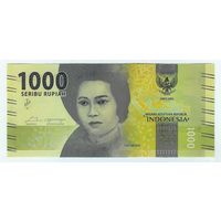 Индонезия, 1000 рупий 2016 год. UNC