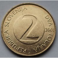 Словения, 2 толара 2001 г.