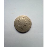 Великобритания 5 пенсов 1990 г