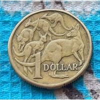 Австралия 1 доллар 1984 года. Год Кенгуру.