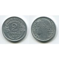 Франция. 2 франка (1947)