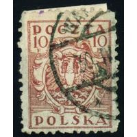 Стандартный выпуск Польша 1919 год 1 марка