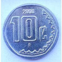 Мексика 10 сентаво, 2000 (3-15-224)