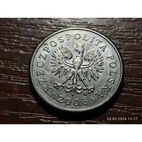 Польша 20 грошей 2006