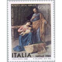 Италия 1988 Живопись Библейские мотивы | Изобразительное искусство | Рождество **\К