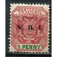 Британские колонии Трансвааль (Южная Африка) - 1900 - Герб с 1/2Р с надпечаткой V. R. I. - [Mi.85] - 1 марка. Чистая без клея.  (Лот 58EX)-T25P5