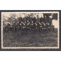 Военные Униформа  Армия 1934 Даугавпилс Латвия Почтовая Карточка Фотооткрытка Открытка Фото 1 шт