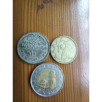 Намибия 1 доллар 1996, Португалия 100 эскудо 1990, Египет -65
