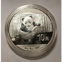 Китай. 10 юаней 2014г. Панда.