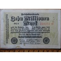 10 миллионов марок 1923г. Берлин