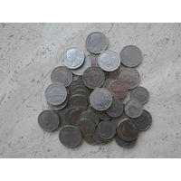 Таиланд монеты 49 штук.
