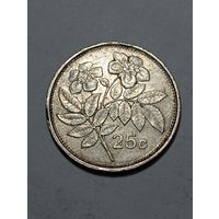Мальта 25 центов 1993 года .