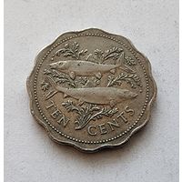Багамы 10 центов, 1998
