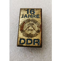 16 jahre DDR. 16 лет ГДР #3650-CР58