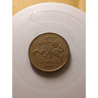 Литва 10 центов 2007 год