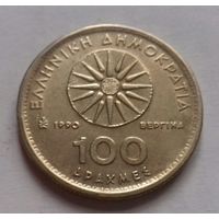 100 драхм, Греция 1990 г.