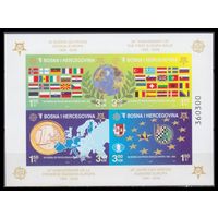 2005 Босния и Герцеговина 419-22/B27b 50 лет Европейскому Союзу 60,00 евро