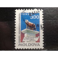 Молдова 1992 Римская волчица, памятник
