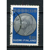 Финляндия - 1970 - Медаль. Урхо Кекконен - [Mi. 680] - полная серия - 1 марка. Гашеная.  (Лот 192AO)