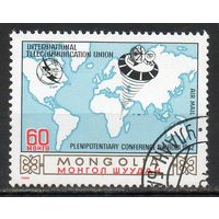 Конференция на высшем уровне Всемирного союза связи в Найроби Монголия 1982 год серия из 1 марки